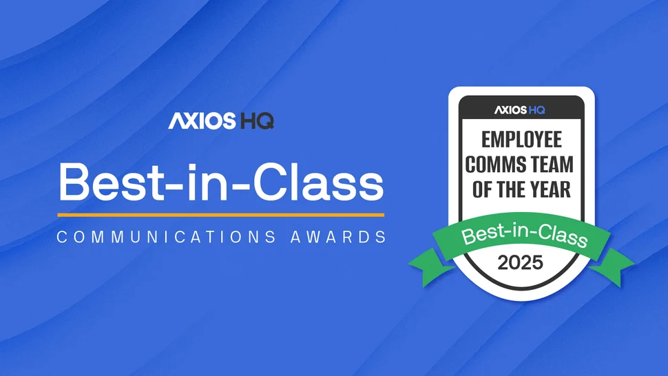 Employee Comms Team of the Year — Best-in-Class 2025