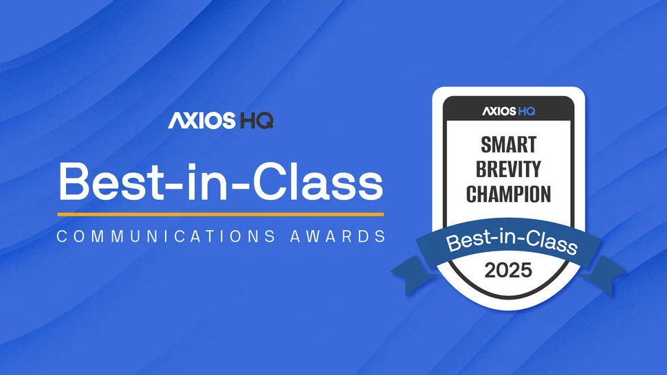 Smart Brevity Champion — Best-in-Class 2025
