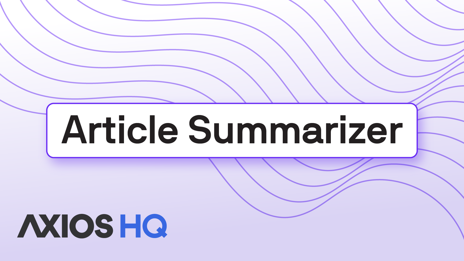 Free AI Article Summarizer: Smart summaries, fast